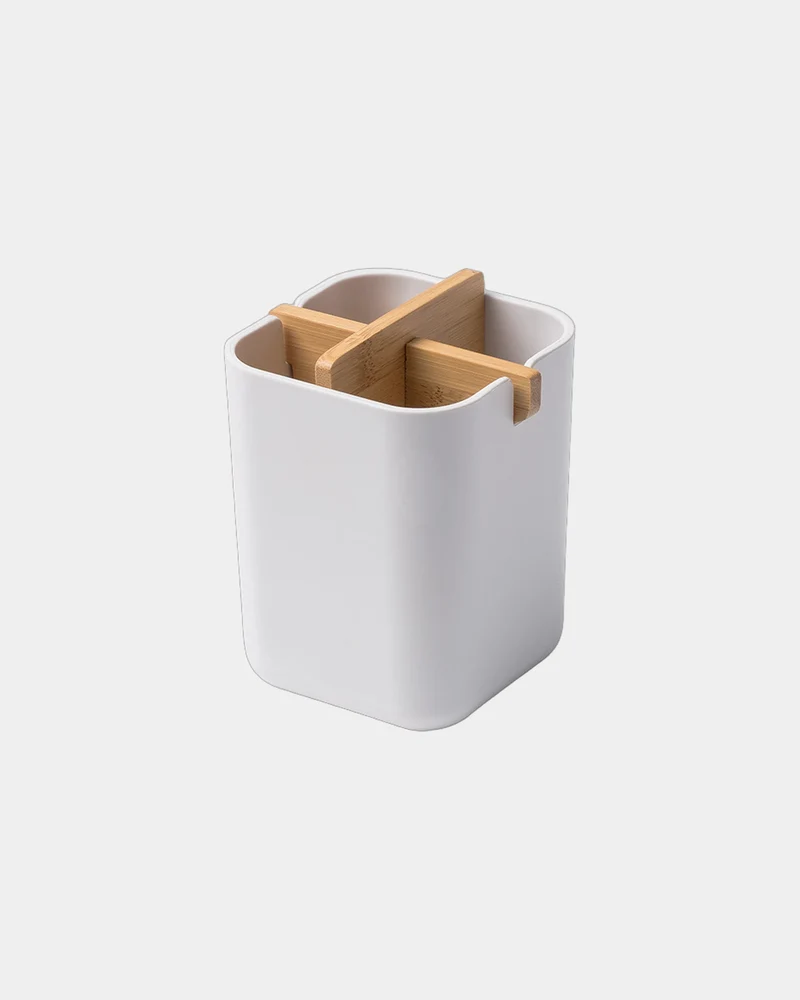 Pot pour brosses à dents bambou Lexon Zen Cup à personnaliser