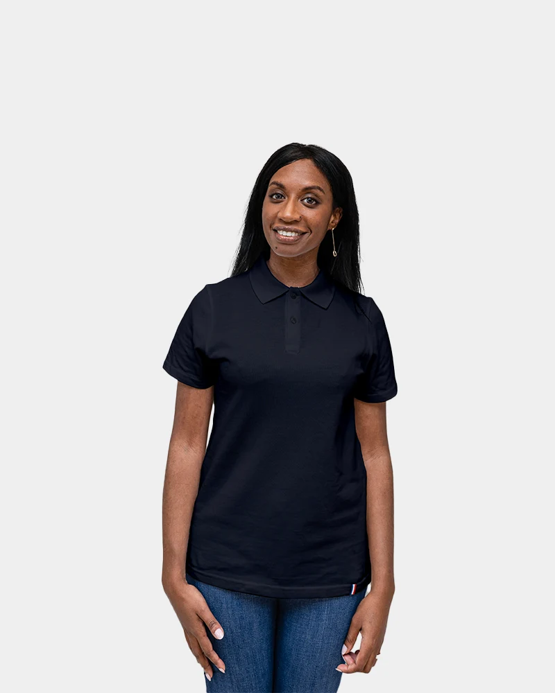 Polo pour femme Made in France personnalisable
