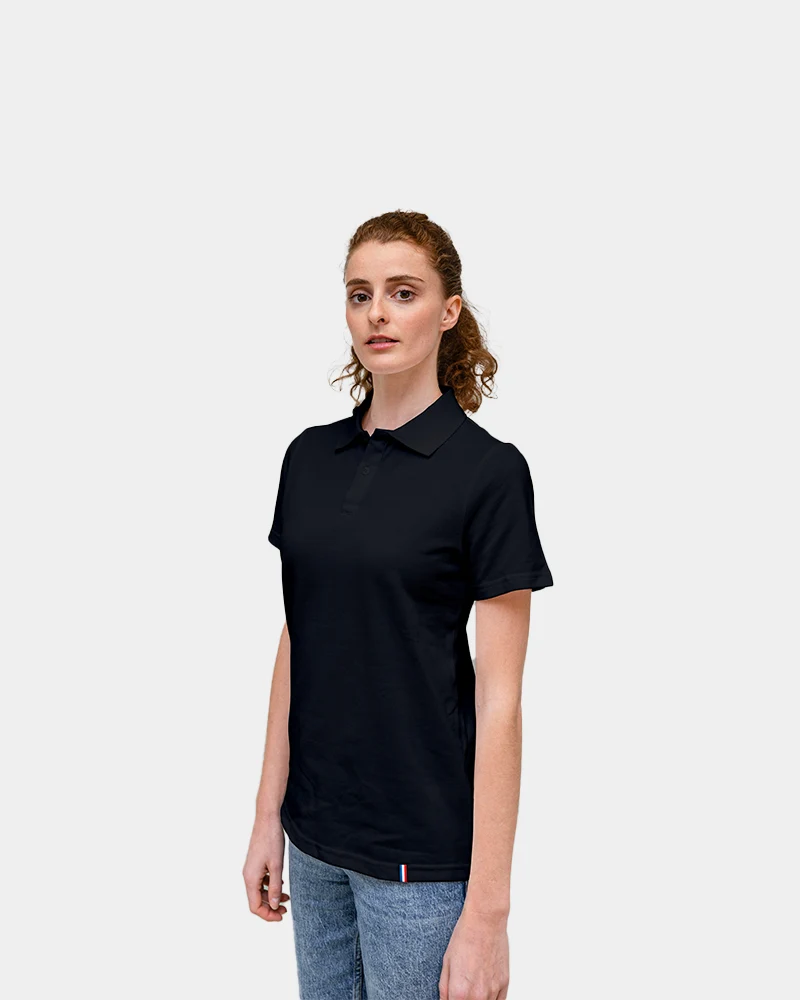 Polo pour femme Made in France personnalisable