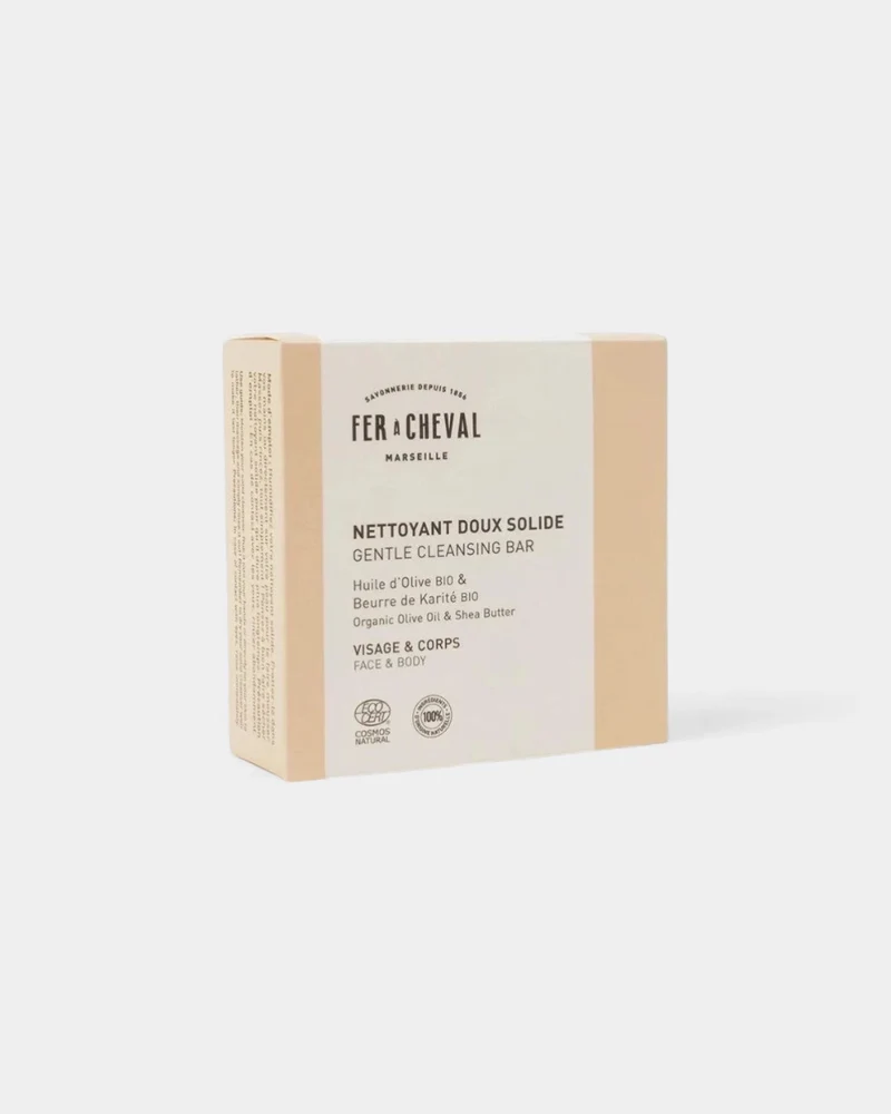 Nettoyant doux solide à l'huile d'olive BIO