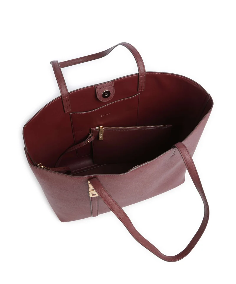 DKNY Avril Cabas aged wine
