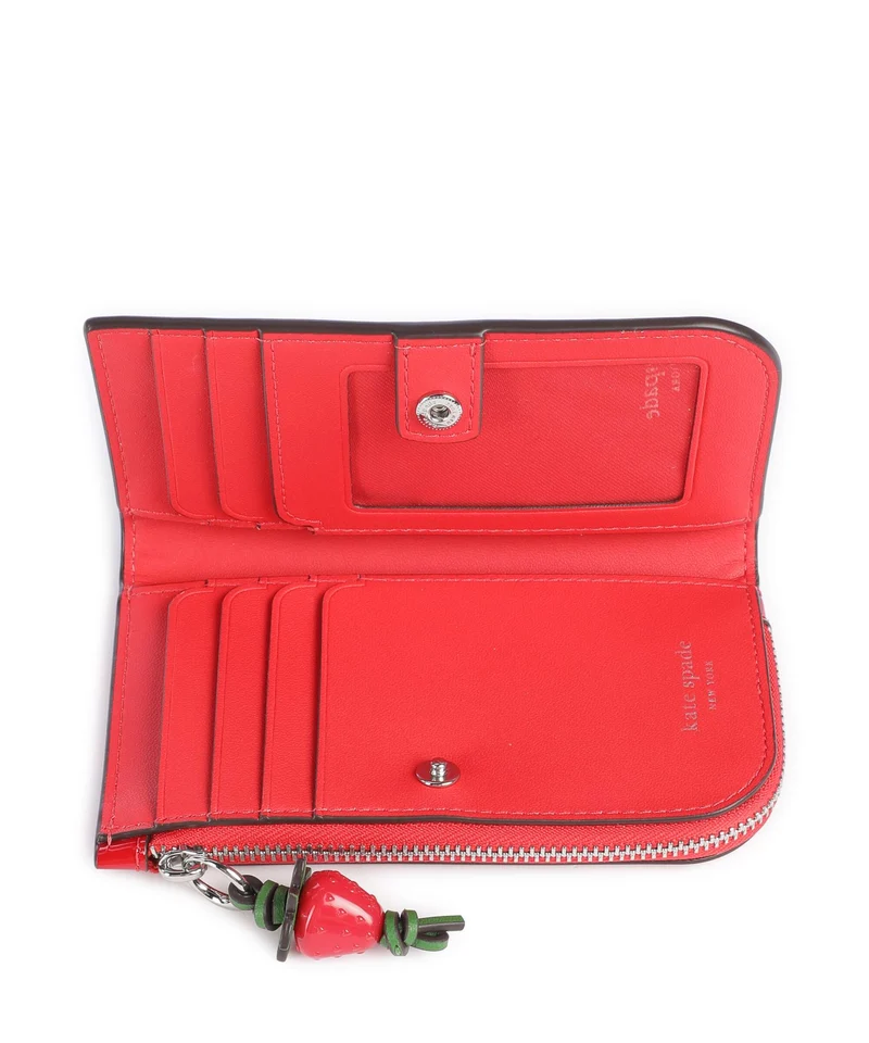 Kate Spade New York Devin Étui à cartes crédit ruby red