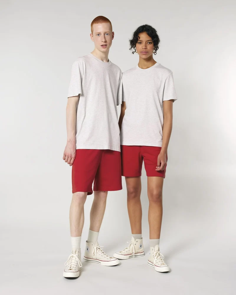 Short de jogging unisexe coton bio Stanley/Stella Trainer à personnaliser