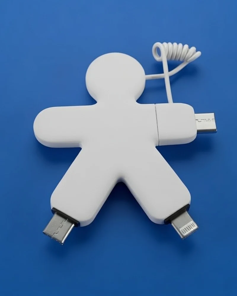 Câble de charge USB-C et Lightning à personnaliser