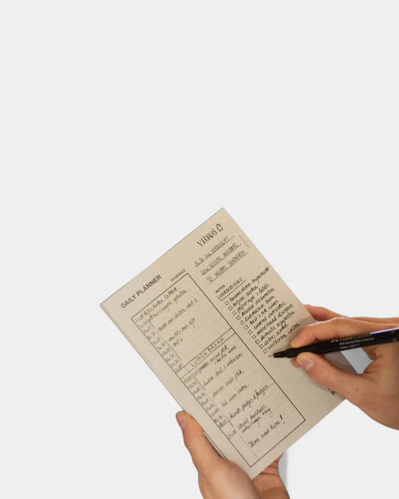 Planificateur quotidien à personnaliser