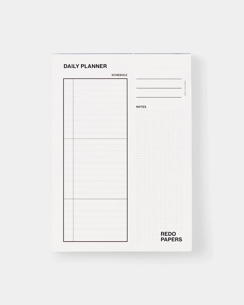 Planificateur quotidien à personnaliser