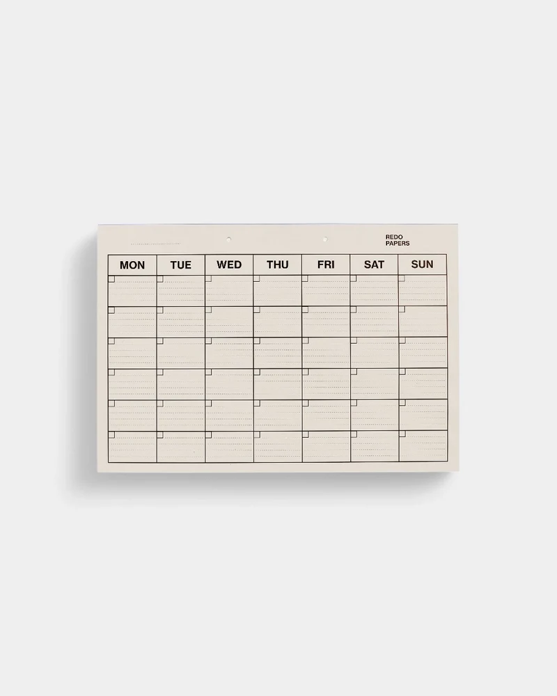 Planning à personnaliser