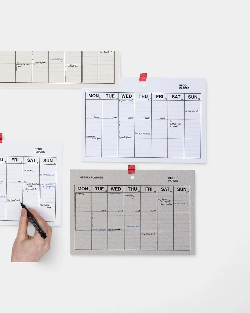 Planning à personnaliser