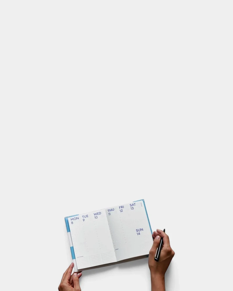 Agenda éco-responsable à personnaliser