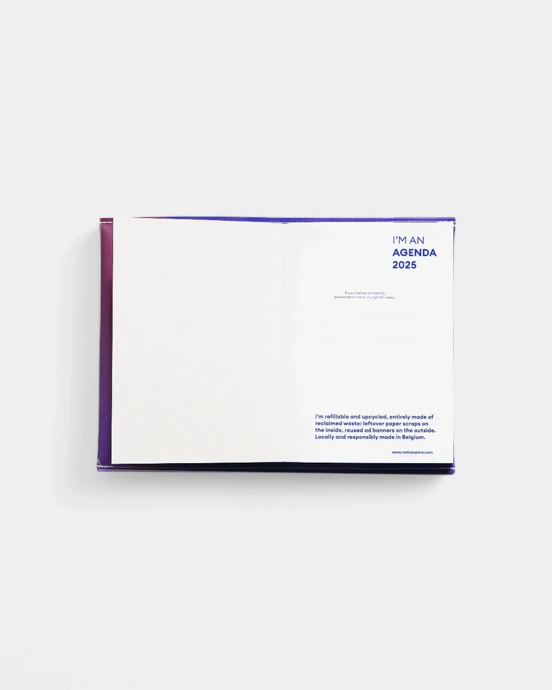 Agenda éco-responsable à personnaliser