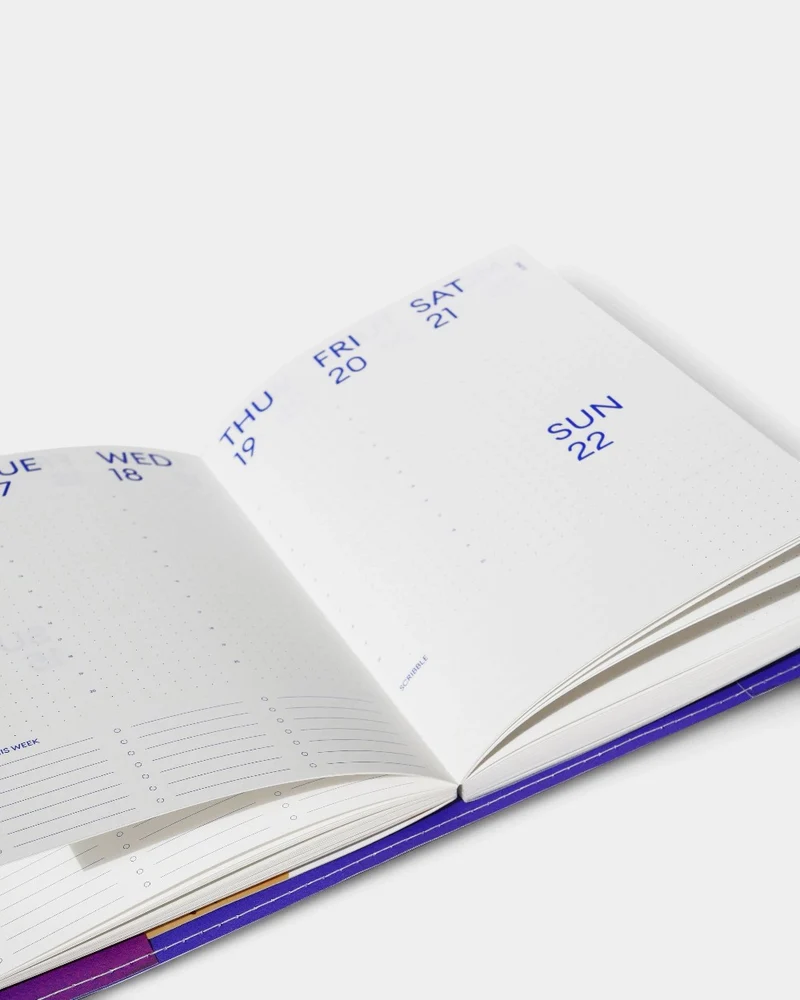 Agenda éco-responsable à personnaliser