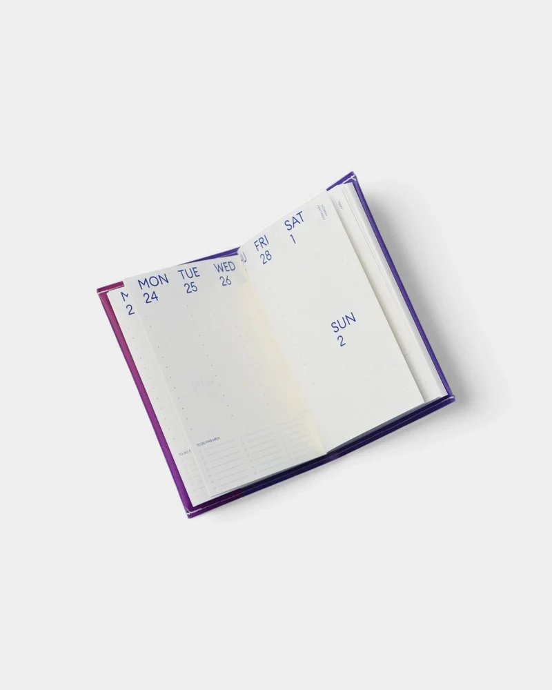 Agenda éco-responsable à personnaliser