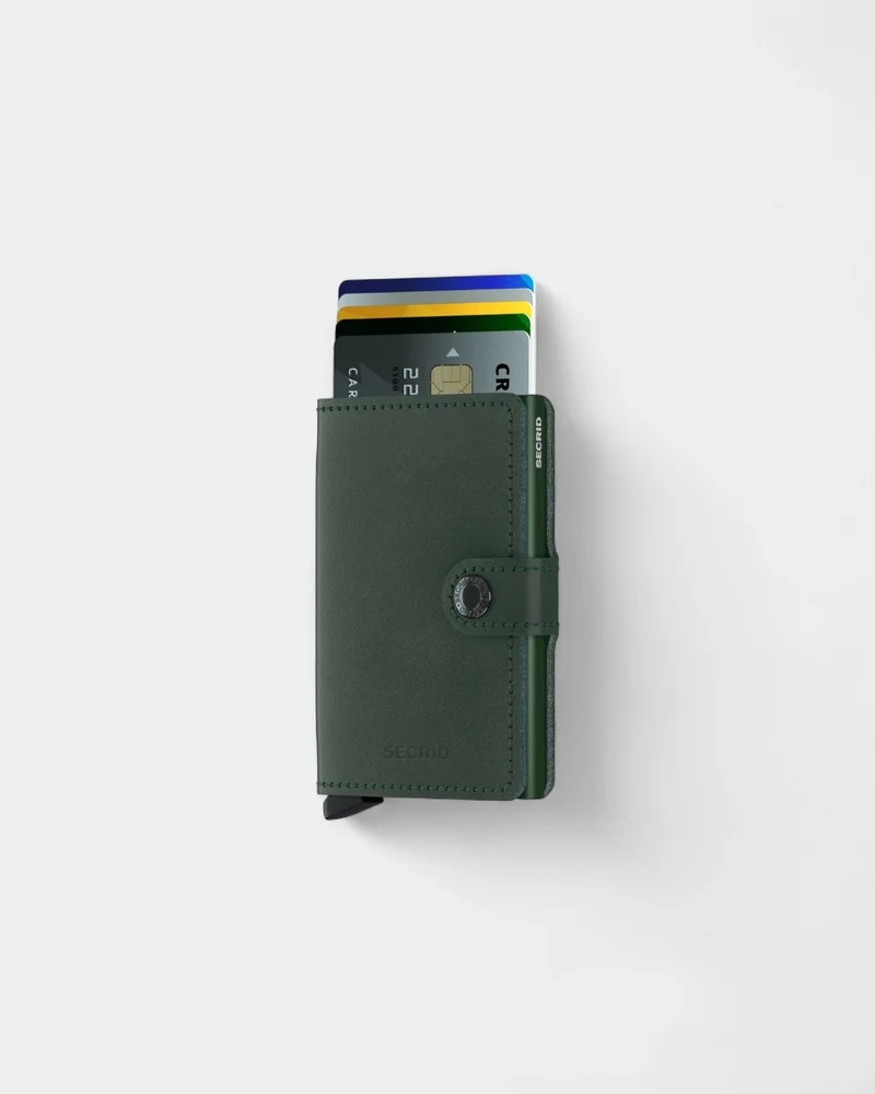 Porte cartes Miniwallet en cuir à personnaliser