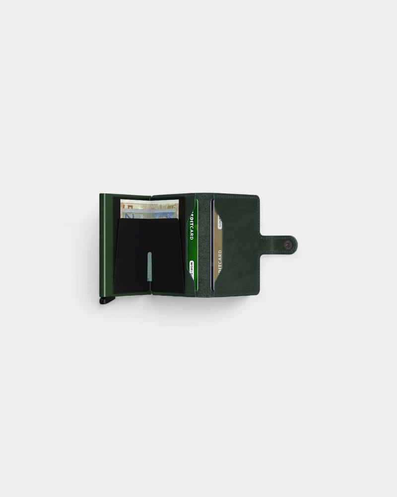 Porte cartes Miniwallet en cuir à personnaliser