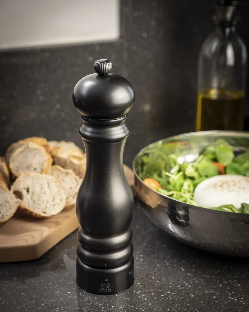 Moulin à poivre inox Peugeot Paris Chef 18 cm à personnaliser