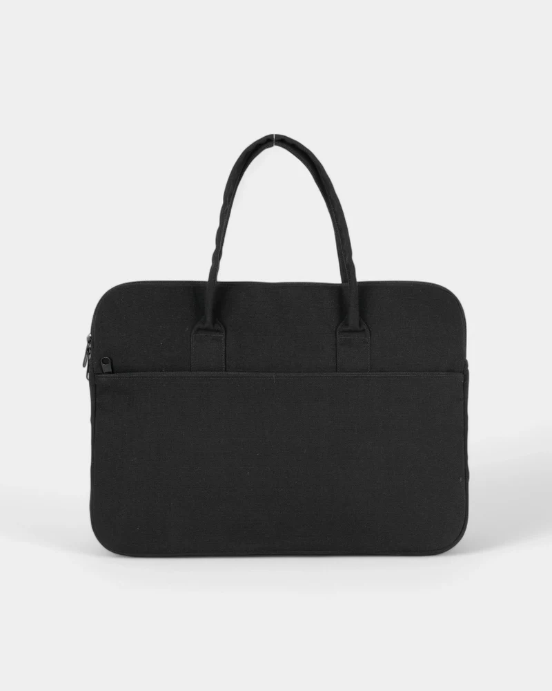 Sacoche d'ordinateur 100% coton personnalisable