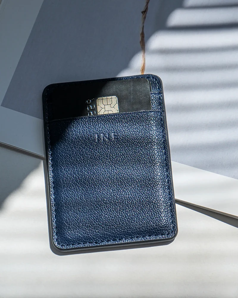 Porte-cartes éco cuir recyclé INE Mini Wallet à personnaliser