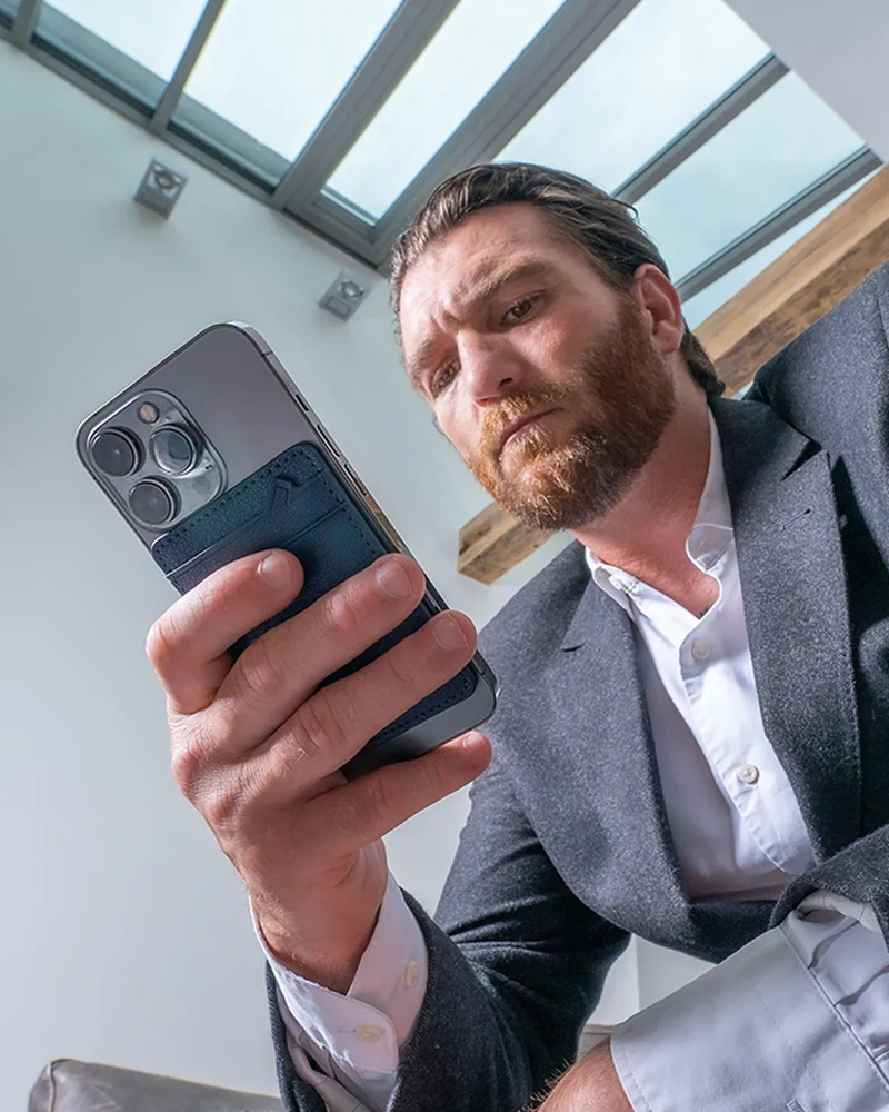 Porte-cartes éco cuir recyclé INE Mini Wallet à personnaliser