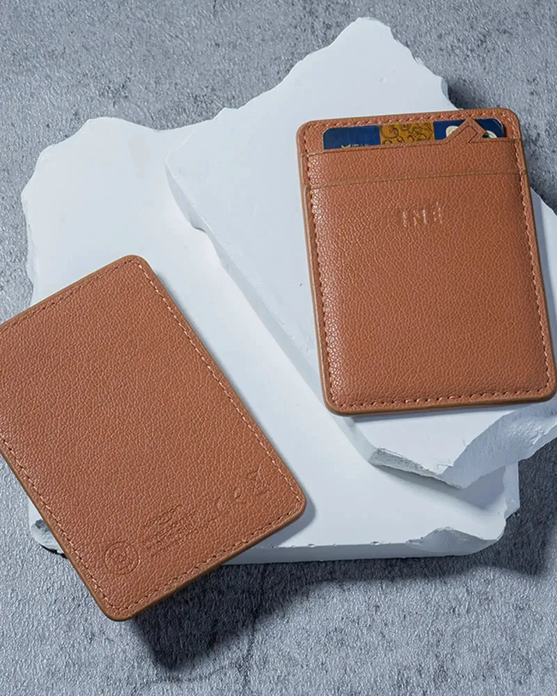 Porte-cartes éco cuir recyclé INE Mini Wallet à personnaliser