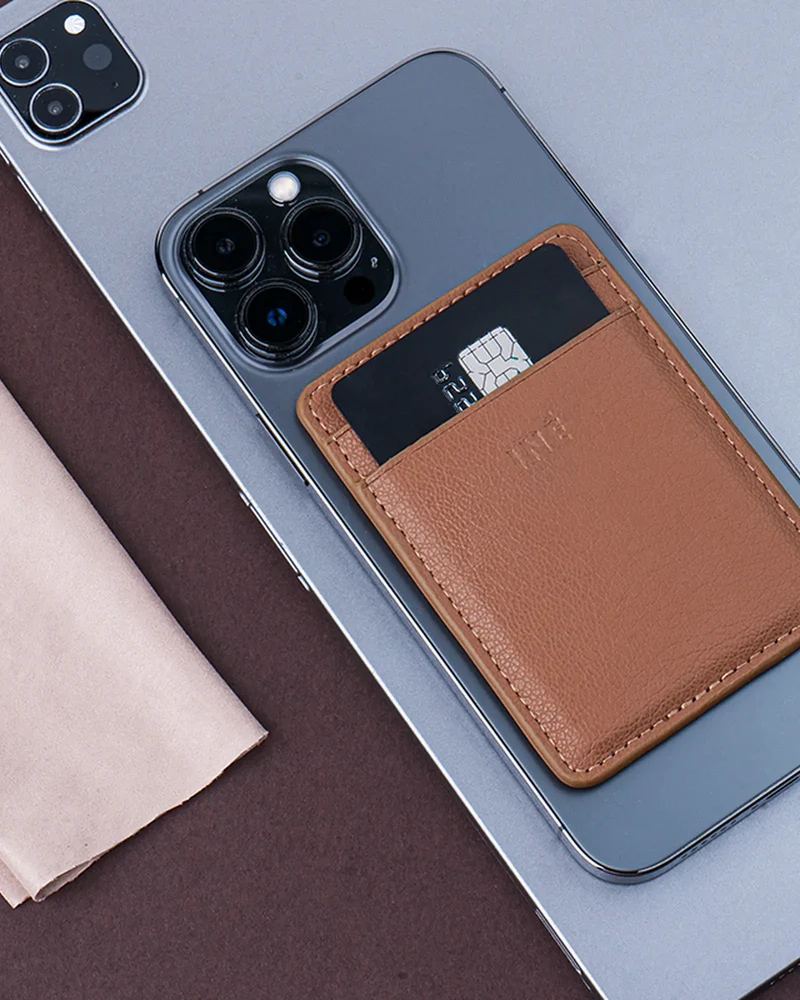 Porte-cartes éco cuir recyclé INE Mini Wallet à personnaliser