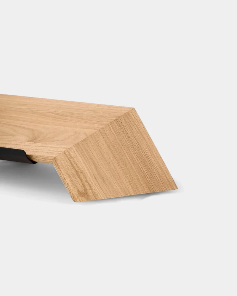 Support d'ordinateur en bois personnalisable