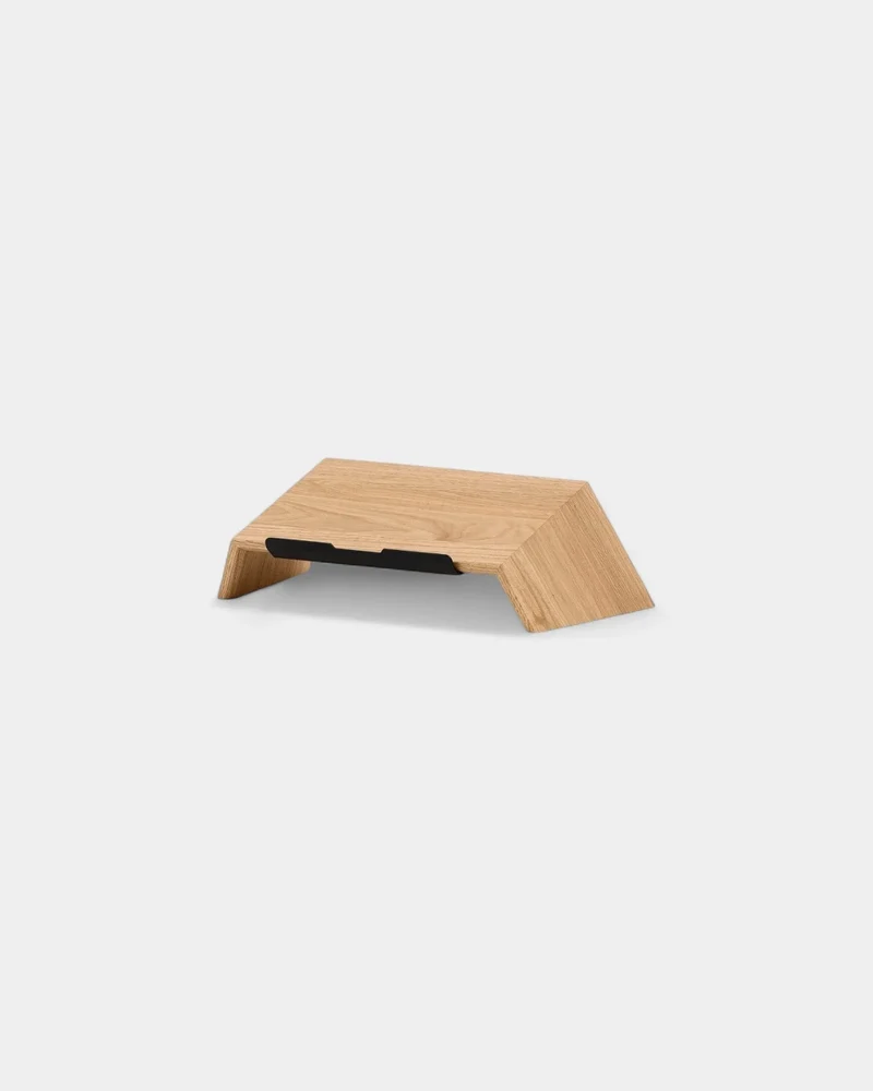 Support d'ordinateur en bois personnalisable