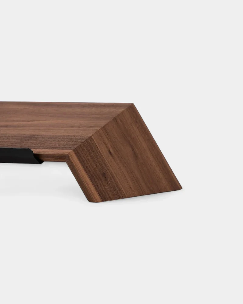 Support d'ordinateur en bois personnalisable