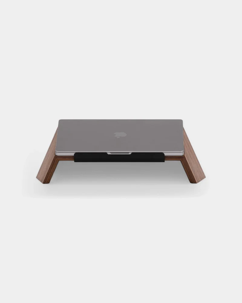 Support d'ordinateur en bois personnalisable