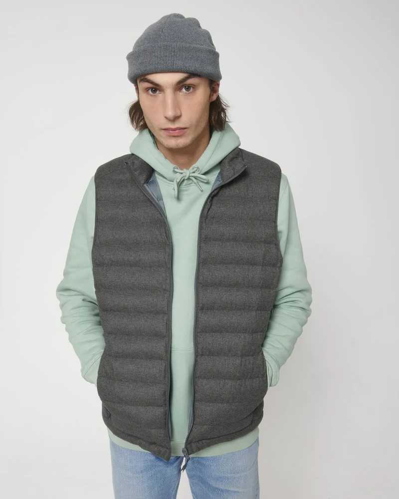 Bodywarmer polyester recyclé Stanley/Stella Climber à personnaliser