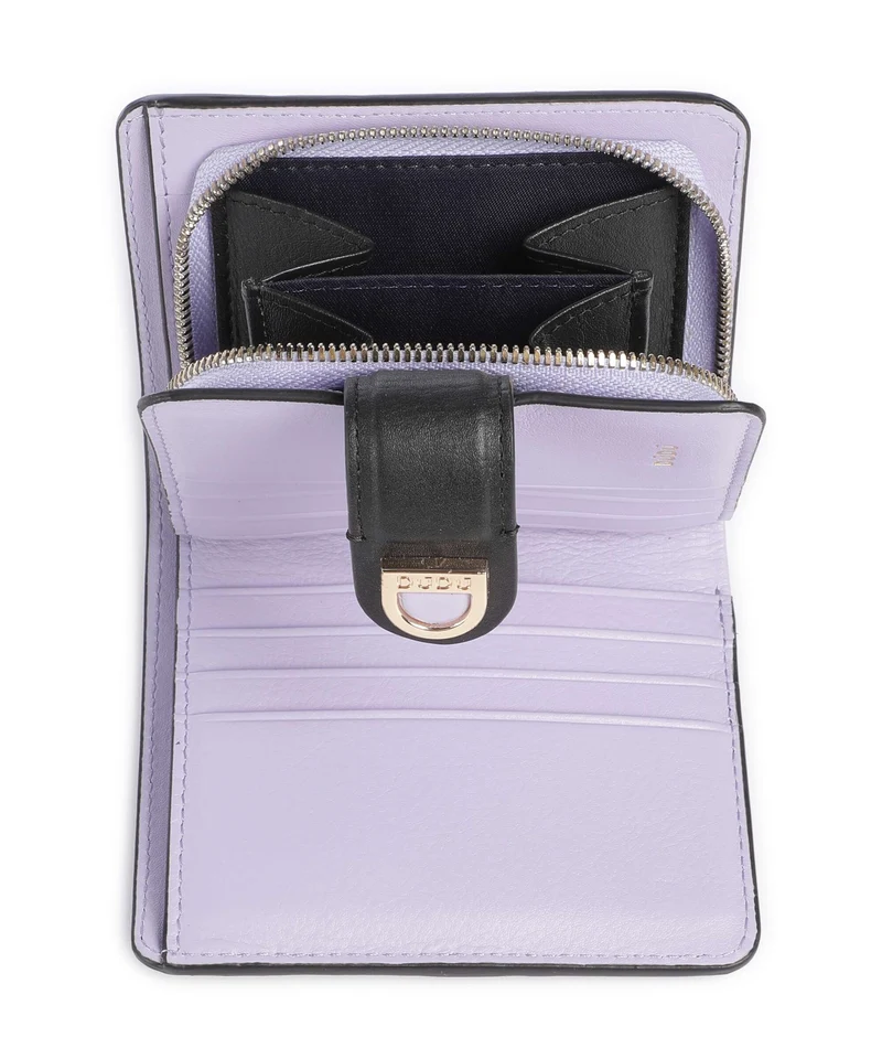 DuDu Bags Skyline Arbe Portefeuille nero