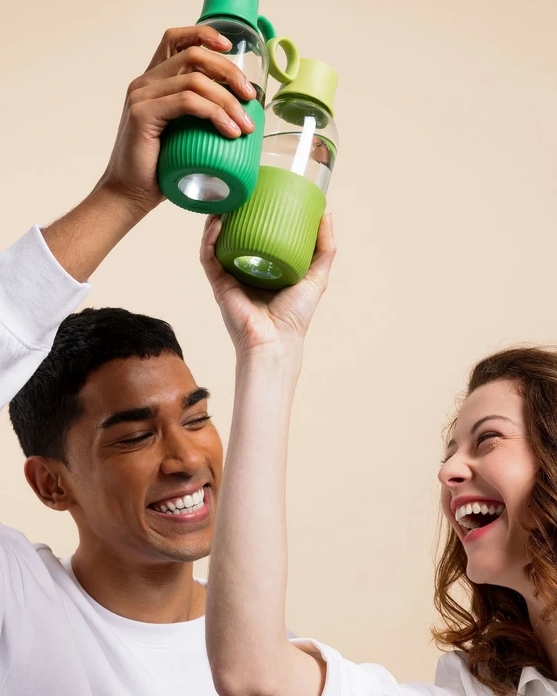 Gourde verre recyclé 50cl Gobi à personnaliser