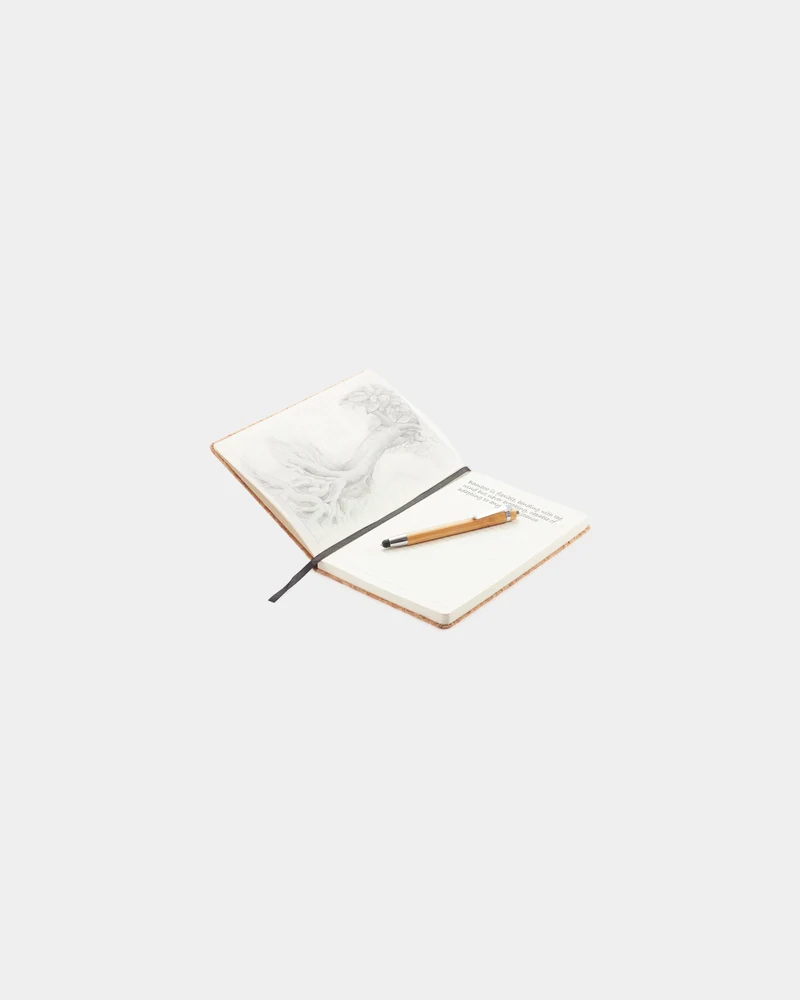 Carnet de notes en liège A5 à personnaliser