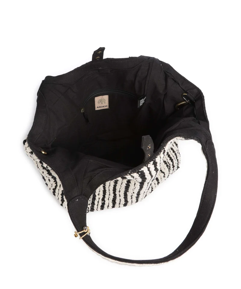 Anokhi Cabas black/white